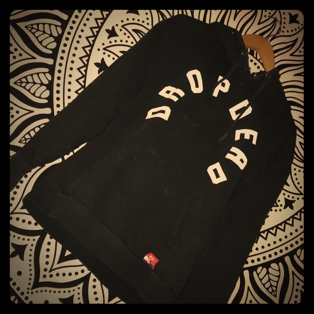 Black hoodie